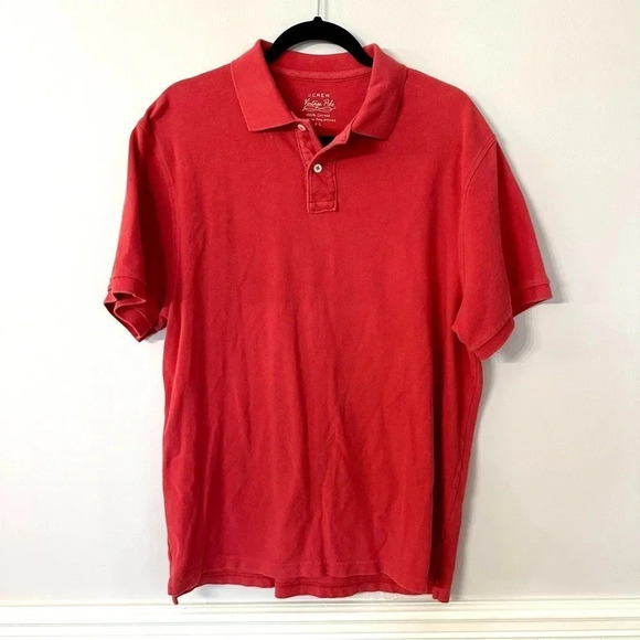 J. Crew Vintage Polo Men's Short Sleeve Cotton Size XL GUC - Picture 2 of 7